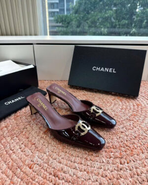 Chanel Interlocking CC Logo Mule