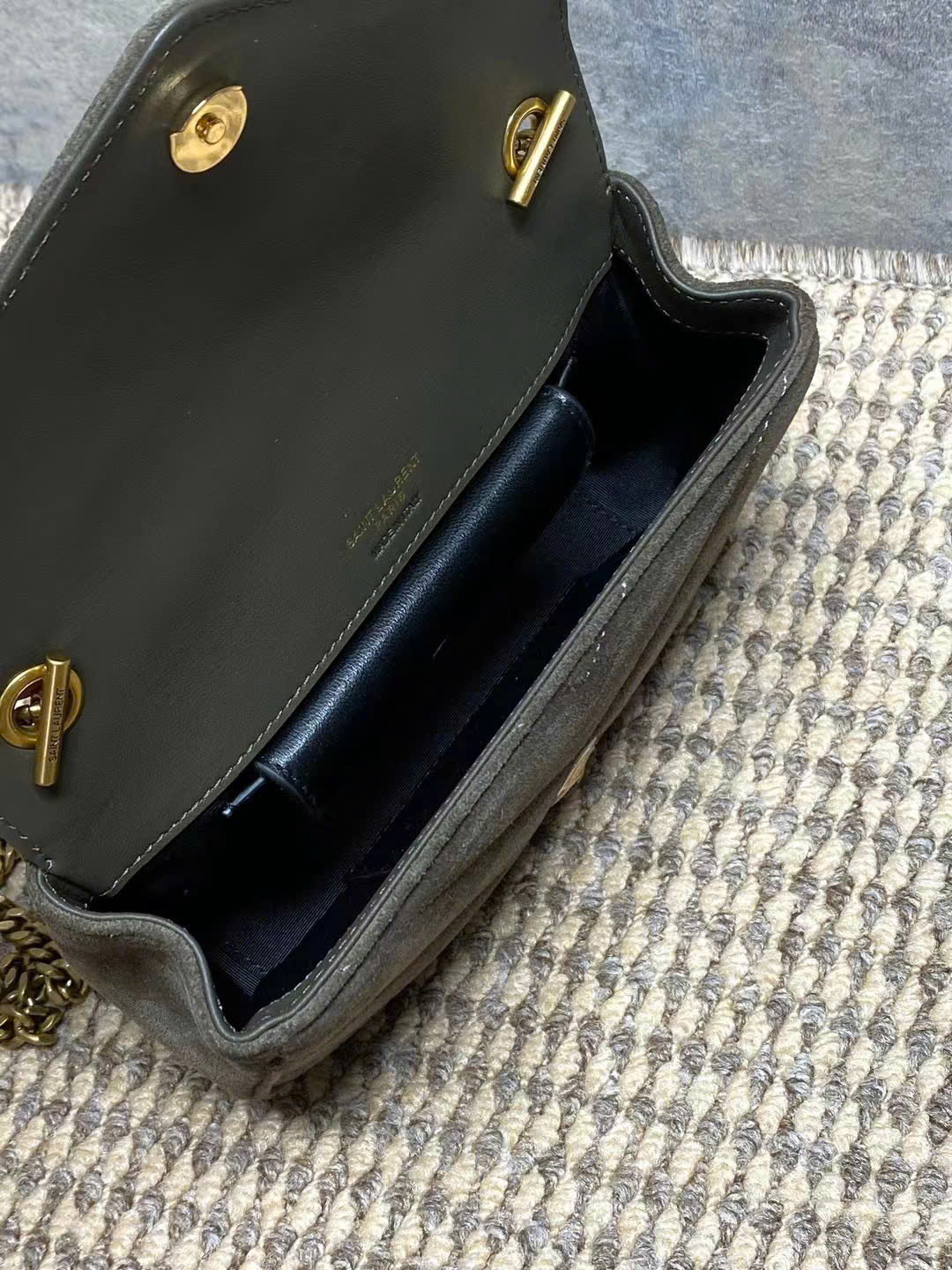 Saint Laurent Loulou Mini Chain Bag - Image 2