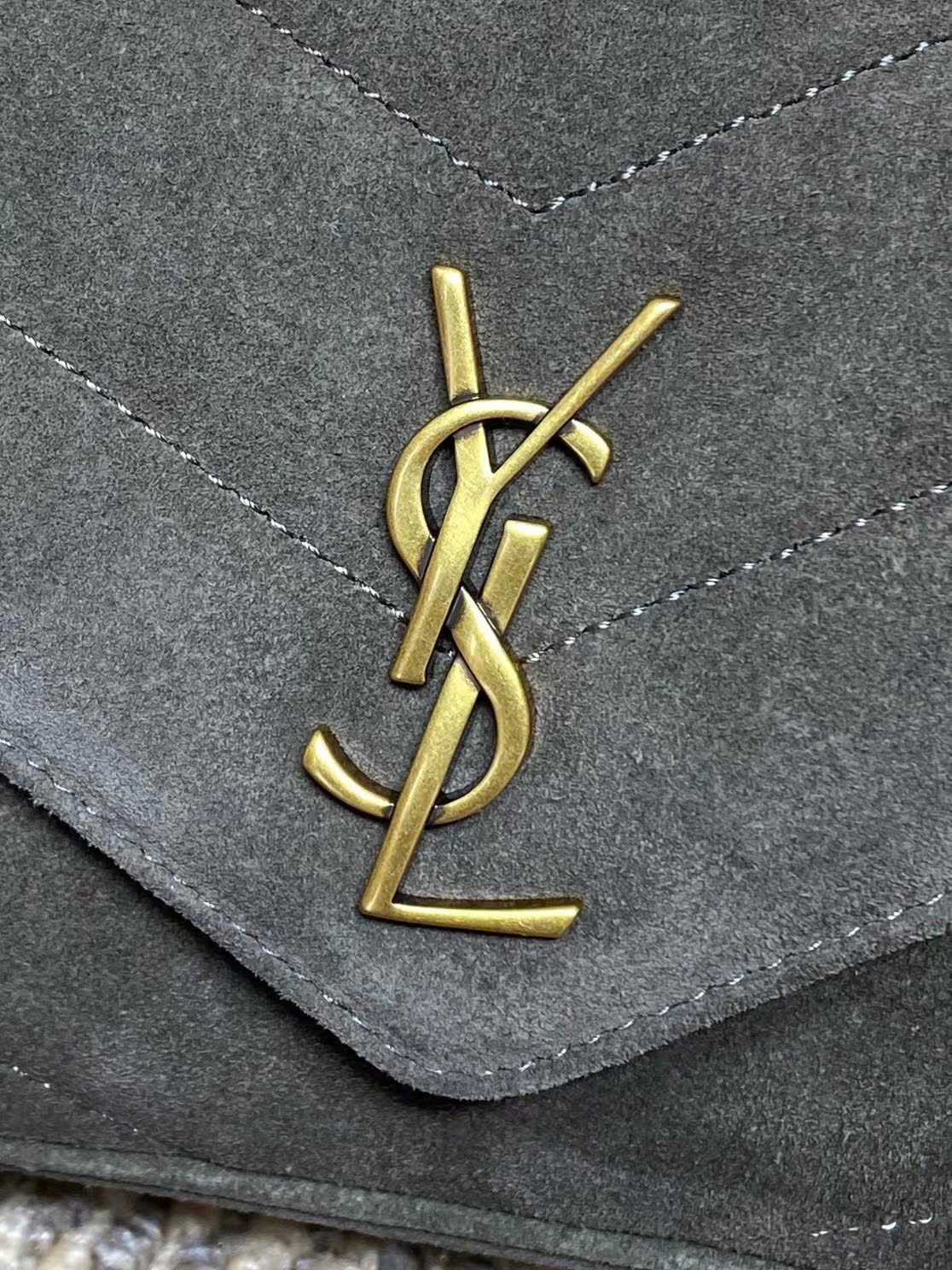 Saint Laurent Loulou Mini Chain Bag - Image 6
