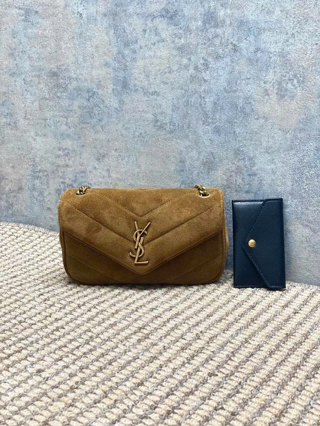 Saint Laurent Loulou Mini Chain Bag - Image 3