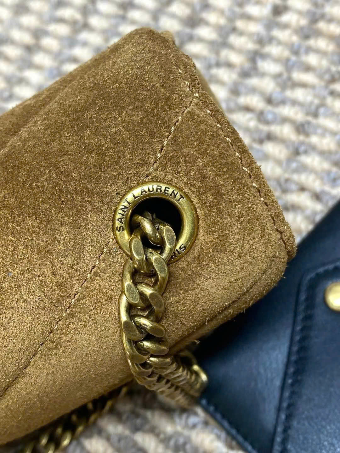 Saint Laurent Loulou Mini Chain Bag - Image 6