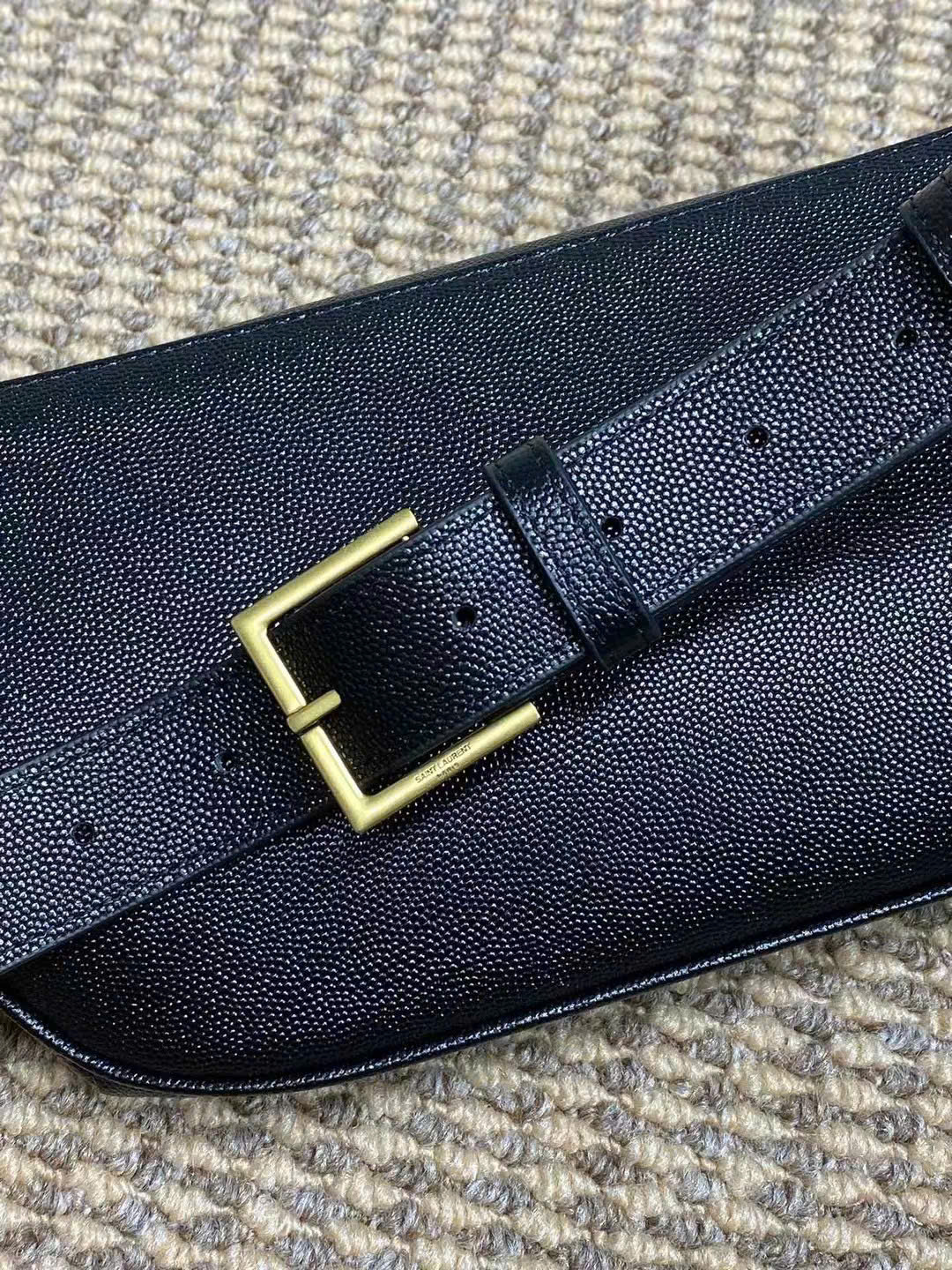 Saint Laurent YSL Cassandre Classic Crossbody Belt Bag - Image 3