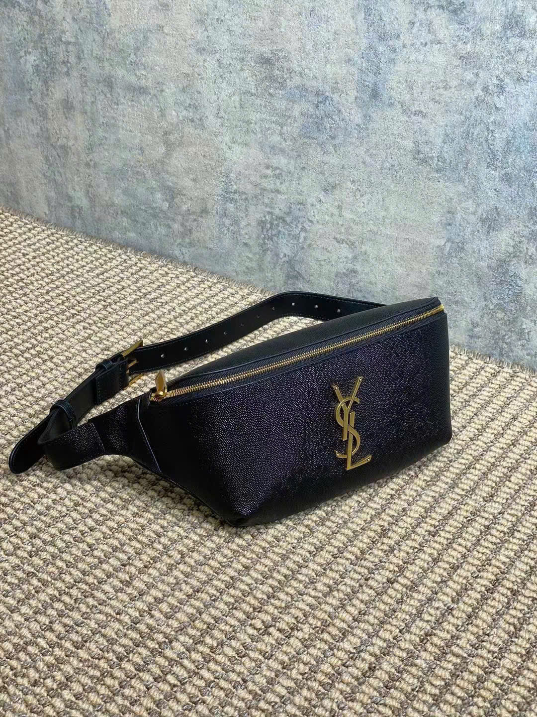 Saint Laurent YSL Cassandre Classic Crossbody Belt Bag - Image 6