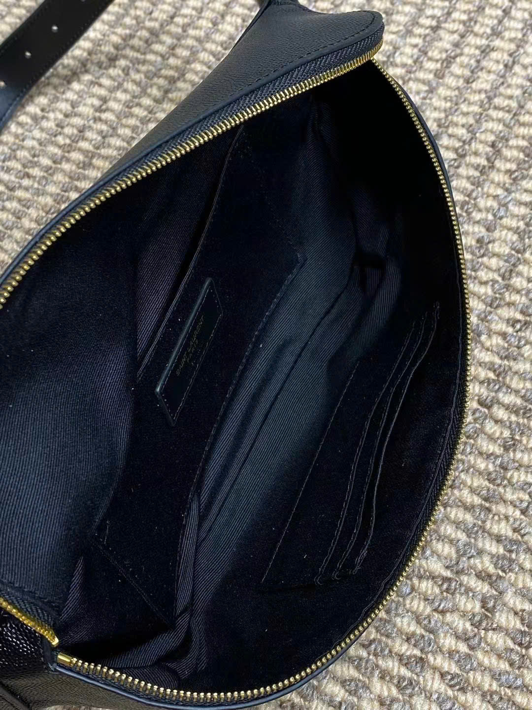 Saint Laurent YSL Cassandre Classic Crossbody Belt Bag - Image 9