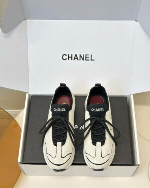 Chanel CC Logo Trainer Sneaker