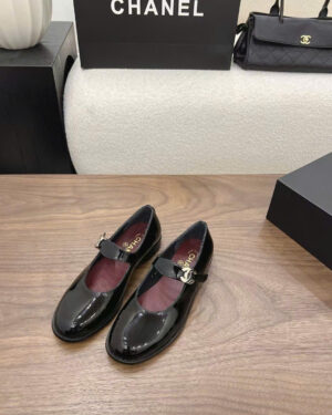 Chanel Patent Mary Jane Shoes