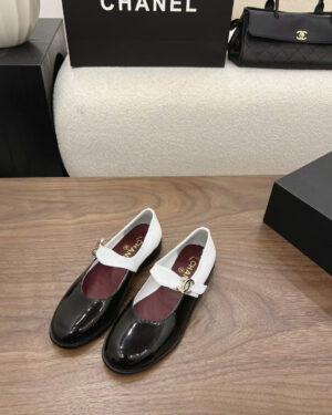 Chanel Patent Mary Jane Shoes