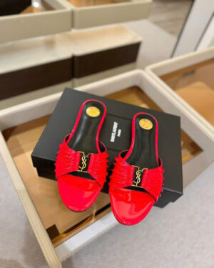 Saint Laurent YSL Babylone Women's Slides
