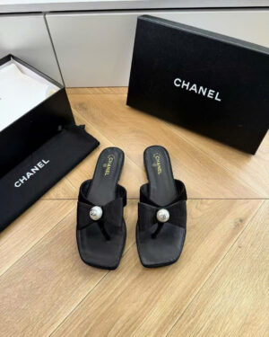 Chanel Coco Thong Flat Sandal