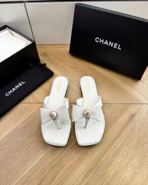 Chanel Coco Thong Flat Sandal