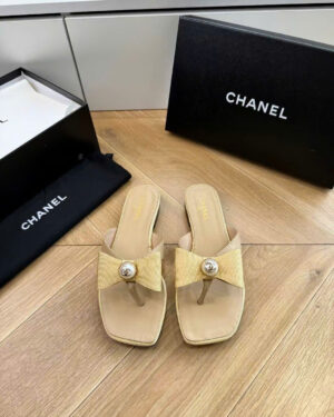 Chanel Coco Thong Flat Sandal