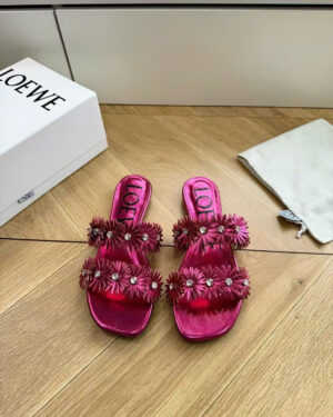 Loewe Paula's Ibiza Petal Anagram Slide