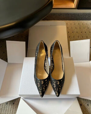 Dior Adiorable Pump Dior Oblique Fabric 7cm