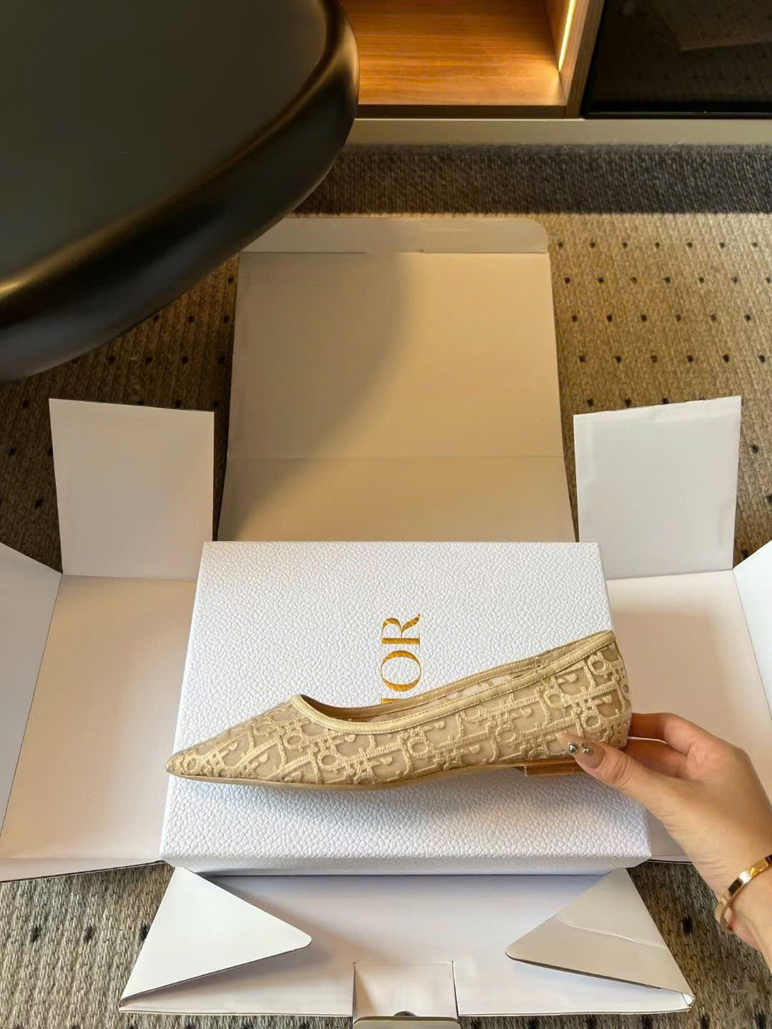 Dior Adiorable Flat Dior Oblique Fabric - Image 3
