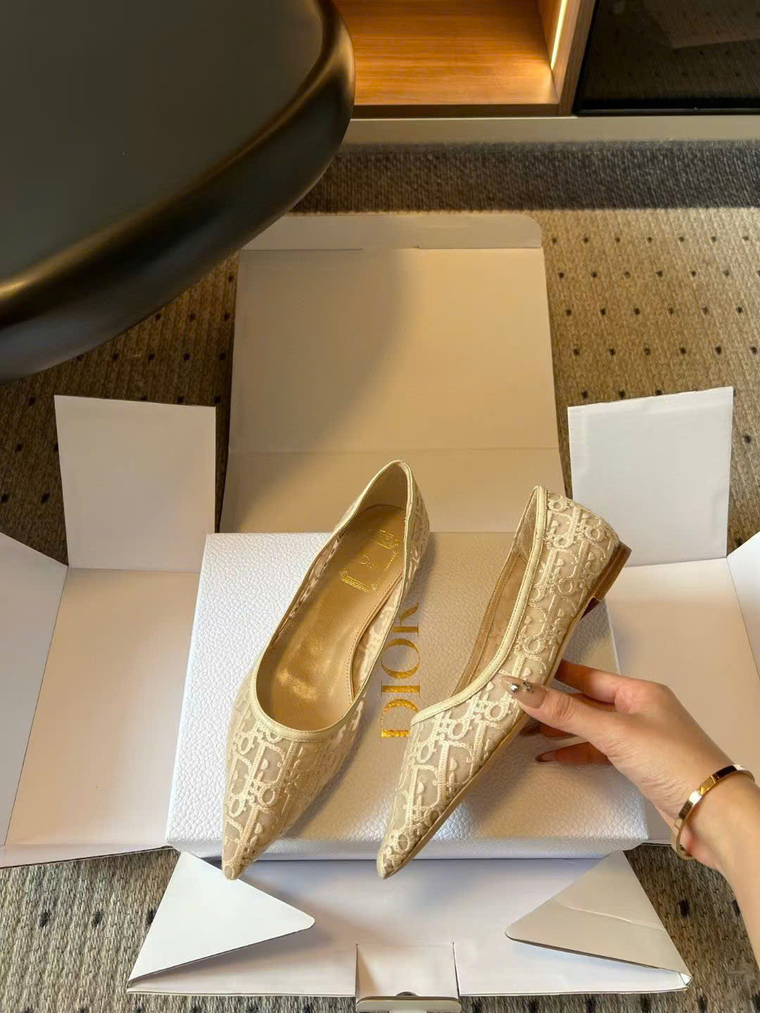 Dior Adiorable Flat Dior Oblique Fabric - Image 7