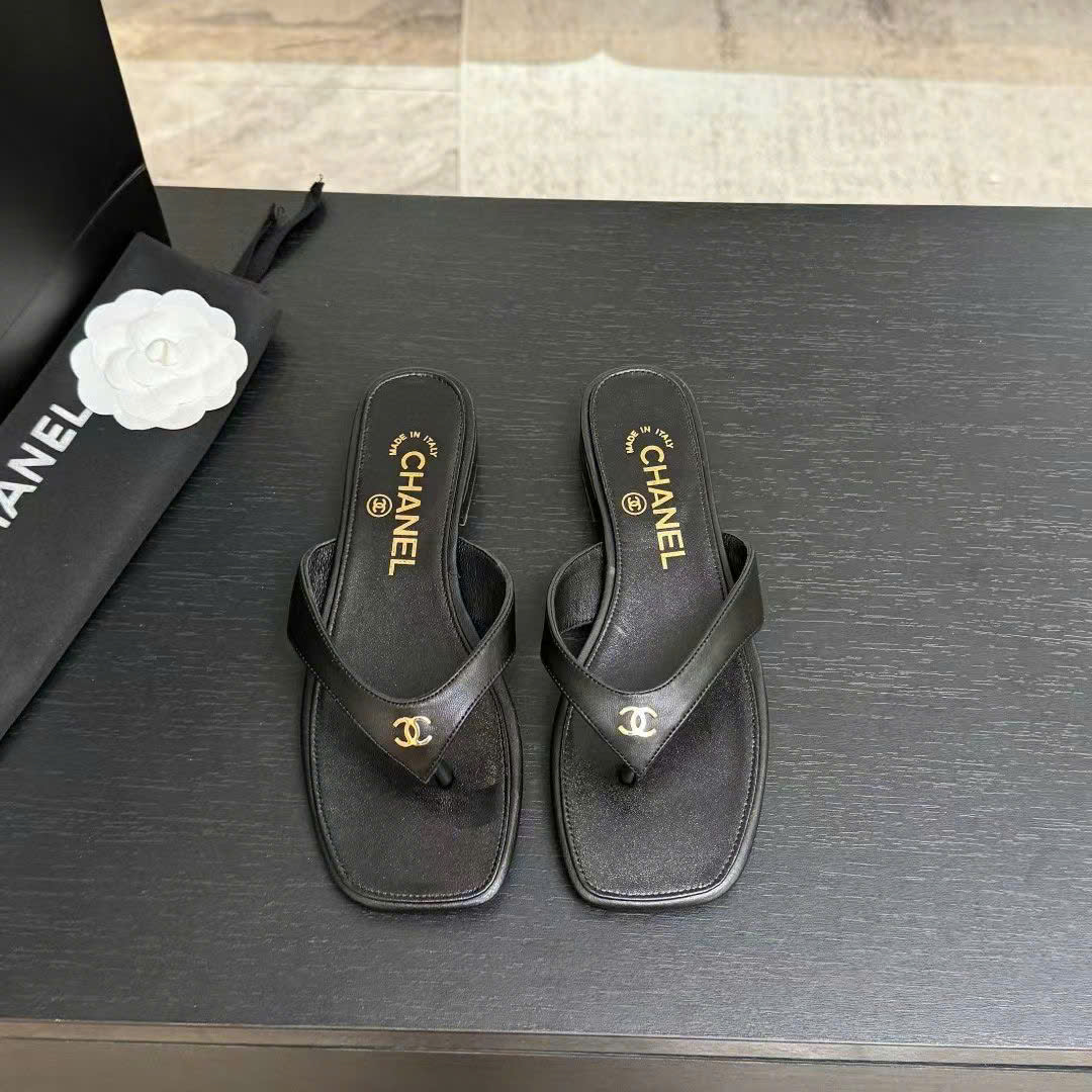 Chanel Coco Thong Flat Sandal
