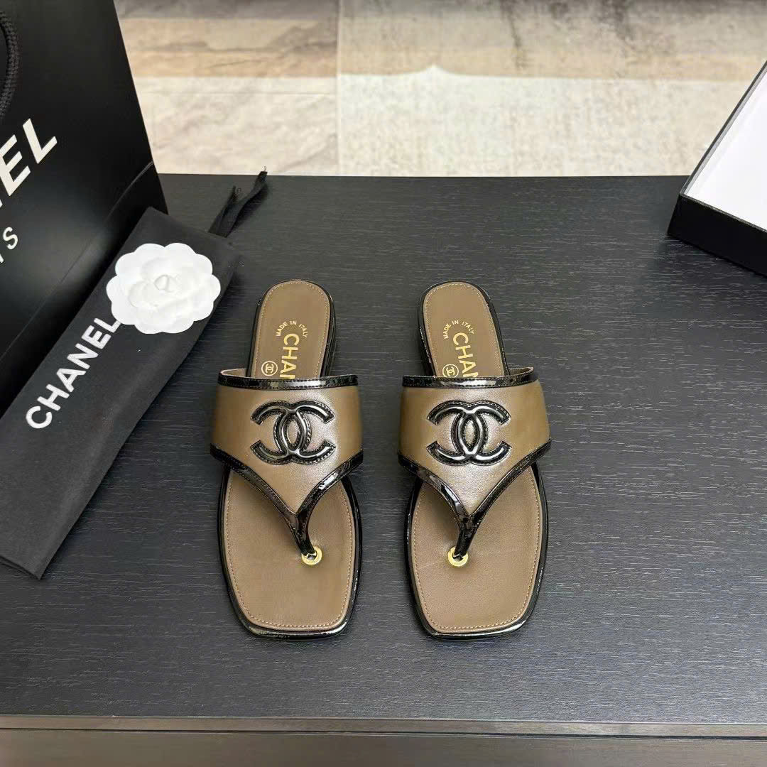 Chanel Coco Thong Flat Sandal
