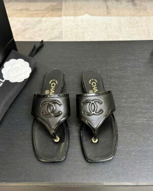 Chanel Coco Thong Flat Sandal