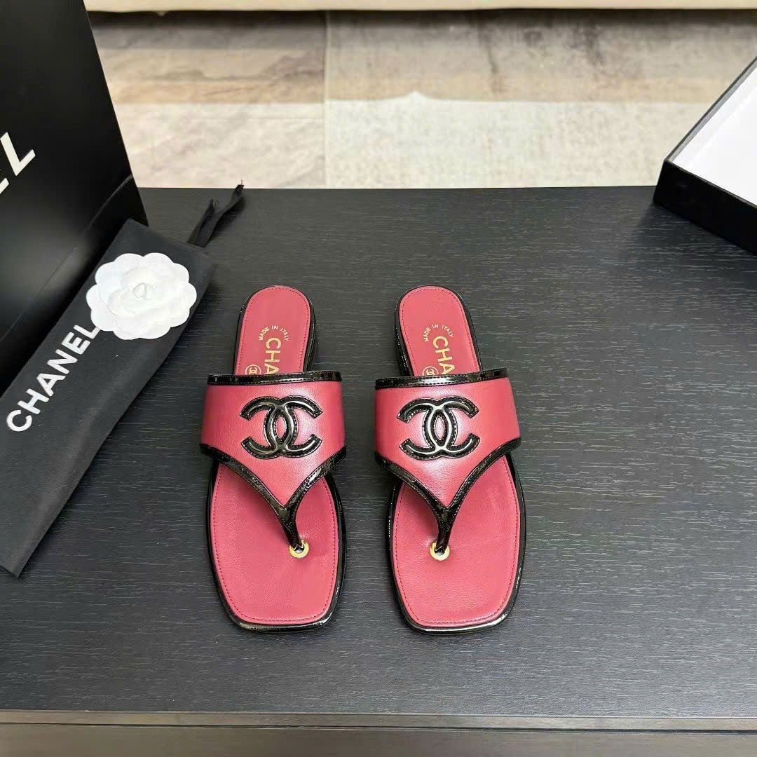 Chanel Coco Thong Flat Sandal