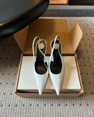 Saint Laurent L'entracte Slingback Pumps Shoes 10cm