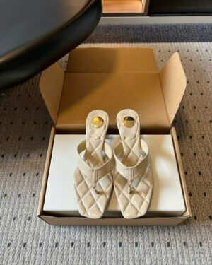 Saint Laurent Sip Sandals Smooth Leather