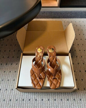 Saint Laurent Sip Sandals Smooth Leather