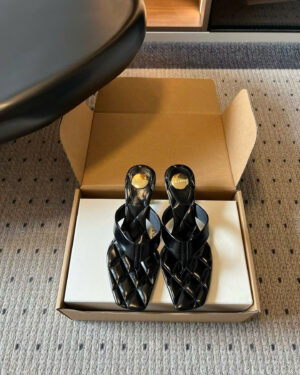 Saint Laurent Sip Sandals Smooth Leather