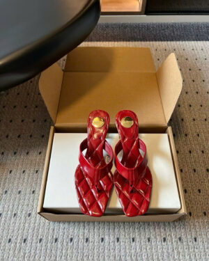 Saint Laurent Sip Sandals Smooth Leather