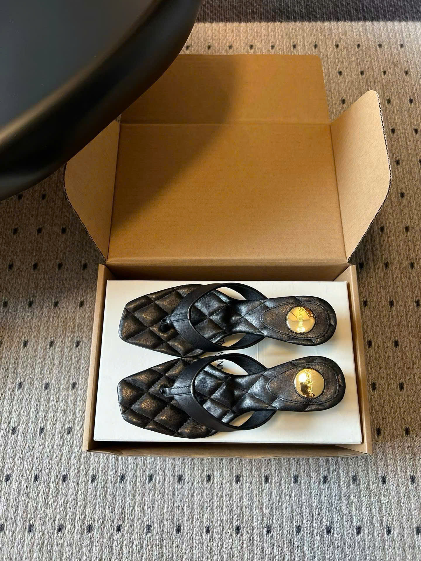 Saint Laurent Sip Sandals Smooth Leather - Image 5
